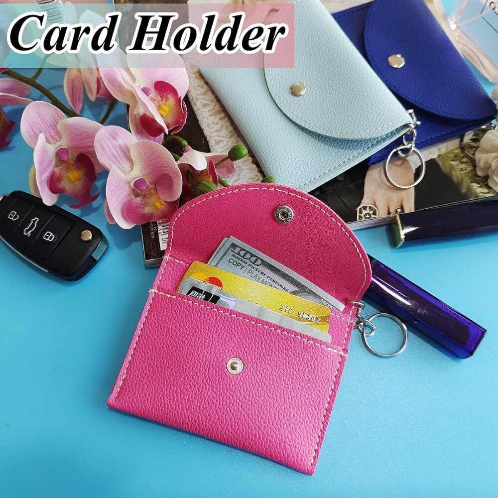 Keychain Set Women Pink Multiple Functions Travel Gift - Picture 9 of 9